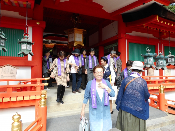 友の会バスツアー２０１６　奈良・世界遺産の旅